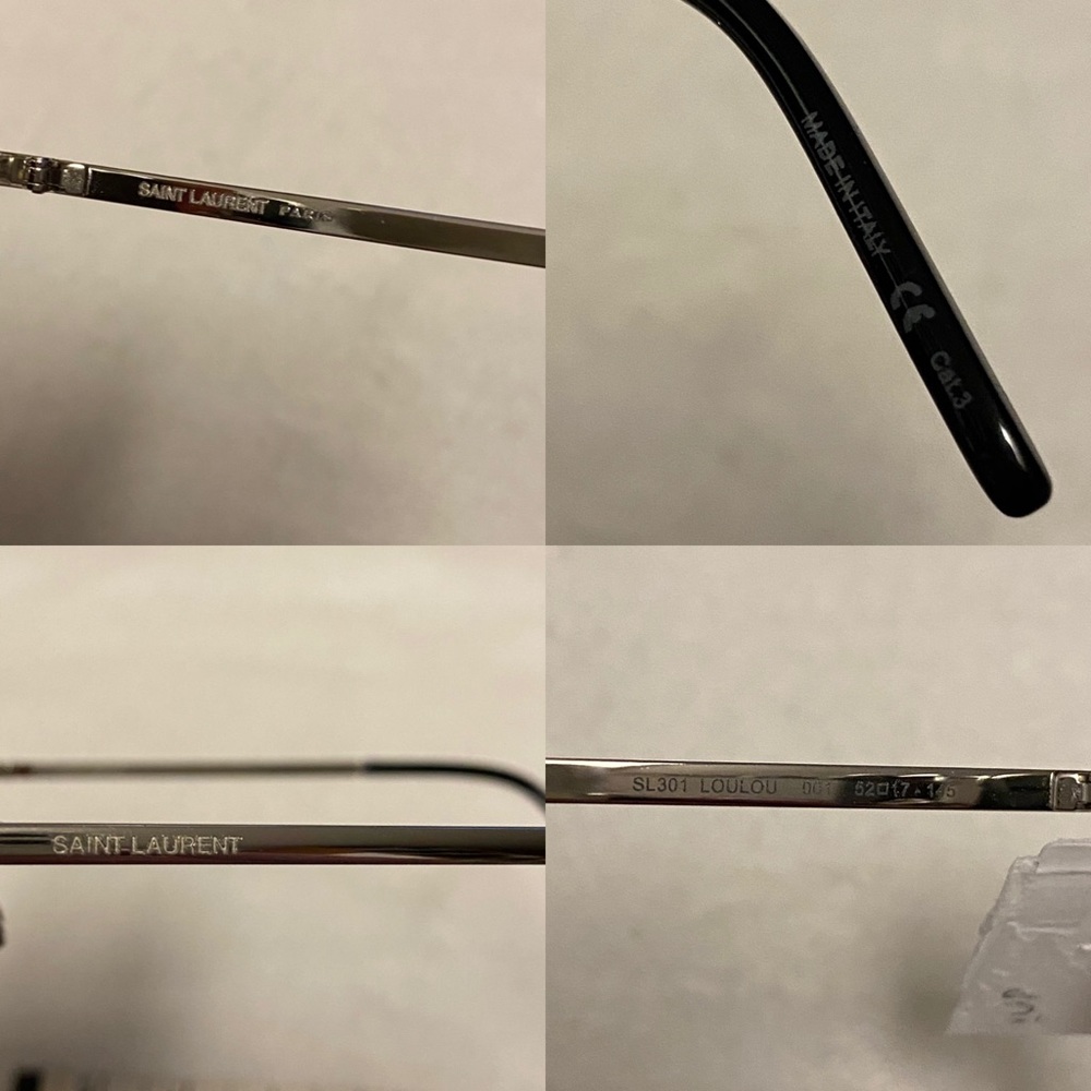 SOLD SAINT LAURENT Heart Sunglasses SL301 Loulou - Picture 11 of 16